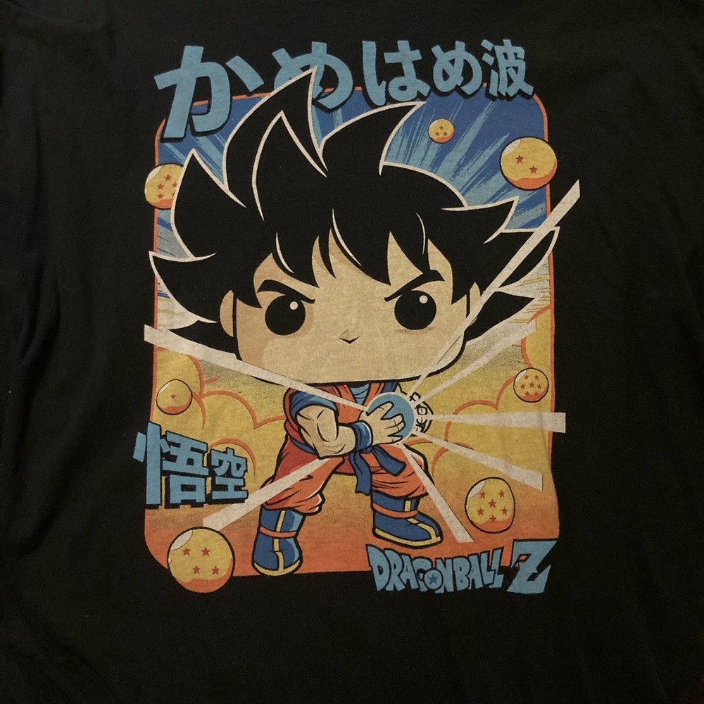 Dragonball Z Goku Funko Pop Shirt
